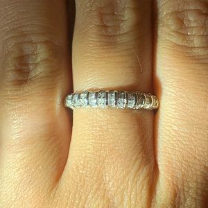 Natural diamond ring 0.25 carats